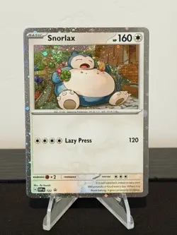 Snorlax SVP 122 - Pokemon Twilight Masquerade Promo Near Mint DOUBLE SWIRL - Image 1