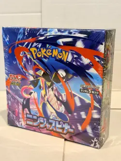 Pokemon Japanese Ninja Spinner M4 Booster Box Sealed W Shrink SHIP SAME DAY USA - Image 1
