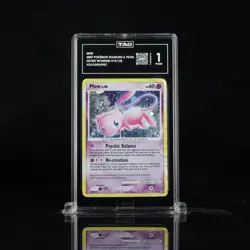 2007 POKEMON DIAMOND & PEARL SECRET WONDERS #15 MEW-HOLO TAG 1 POP 1! 🔥 - Image 1