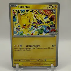 Pikachu Promo 2025 World Championships SVP EN 225 Pokemon Card - Image 1