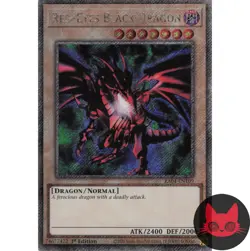 Yugioh Red-Eyes Black Dragon RA04-EN109 Platinum Secret Rare 1st Edition NM - Image 1