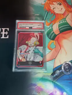 One Piece PSA 8 Uta Film Red Promotion Set P-011 - Image 1