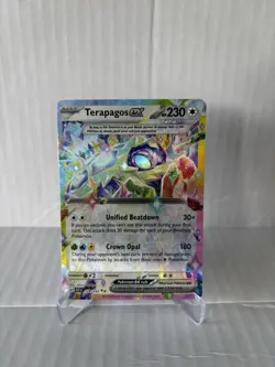TERAPAGOS EX 128/142 Stellar Crown Pokemon Card - Image 1