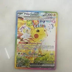 Pokemon Pikachu EX Special Illustration Card 238/191 SV Surging Sparks Rare - Image 1