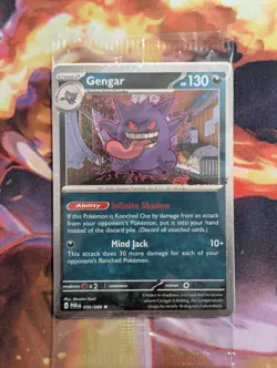 Gengar 050/088 EB Games Stamped Promo EXCLUSIVE Sealed Pokemon Card TCG SEALED - Image 1