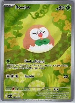 Rowlet 090/088 ME03: Perfect Order - Pokemon Card - NM - Image 1