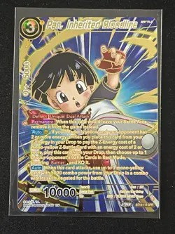 Dragon Ball Super Card Game Pan Inherited Might SPR Foil Card BT18-113 - Image 1