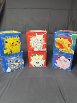 1999 Pokemon Burger King Special Edition 24k Gold Played Card Full Set - Image 1