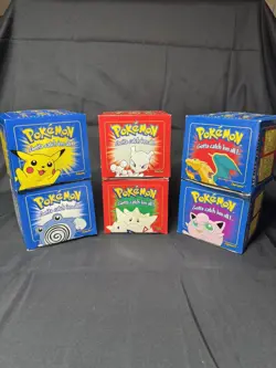 1999 Pokemon Burger King Special Edition 24k Gold Played Card Full Set - Image 3