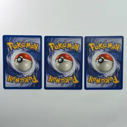 Pokemon TCG Vulpix Base Set #68/102 3-Card Lot WOTC Vintage 1999 - Image 2