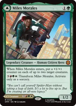 Magic: The Gathering | Miles Morales | 108 | Marvel's Spider-Man | NM - Image 1