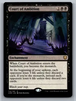 Court of Ambition Commander Legends #114 Magic MTG - Image 1
