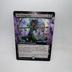 Mornsong Aria (Extended Art) 361 Rare Lorwyn Eclipsed Magic: The Gathering NM - Image 1