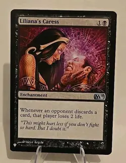Liliana's Caress MTG The List Reprints Regular - Image 1
