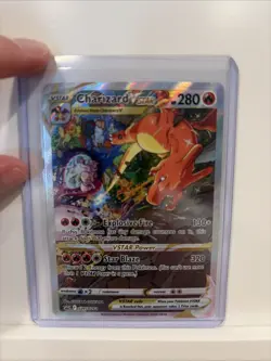 Pokemon TCG Charizard VSTAR SWSH262 Holo Black Star Promo - Image 1