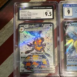 CGC Graded Pokemon Card Lot Vespiquen Blastoise Genesect Jigglypuff Arcanine - Image 2