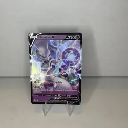 Mewtwo V - 030/078 Pokemon GO Ultra Rare Pokemon - NM/MINT - Image 1