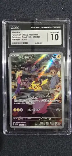 Pokemon TCG CGC 10 Pikachu #173 | Pokemon Japanese Scarlet & Violet 151 - Image 1