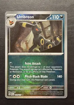Pokemon Umbreon TCG Prismatic Evolutions Master Ball Reverse Holo 059/131 - Image 1
