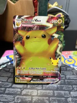 Pokemon TCG Pikachu V Max Swsh062 Celebrations NM - Image 1