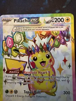 Pikachu ex 219/191 Surging Sparks Holo Pokemon TCG NM - Image 4