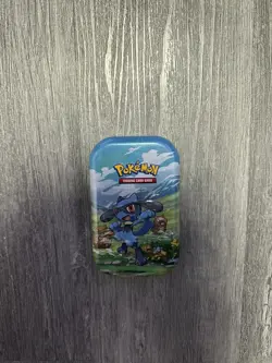 Pokemon Tgc Sinnoh Stars Lucario Mini Tin Sealed - Image 1