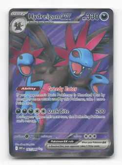 Pokemon TCG - Hydreigon ex 161/086 Near Mint Ultra Rare White Flare - Image 1