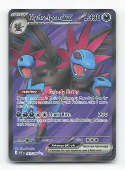 Pokemon TCG - Hydreigon ex 161/086 Near Mint Ultra Rare White Flare - Image 1