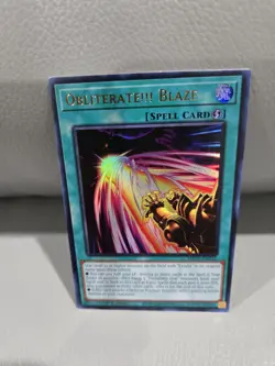Obliterate!!! Blaze MP25-EN225 2025 Mega-Pack 1st Ed. Yugioh NM - Image 1
