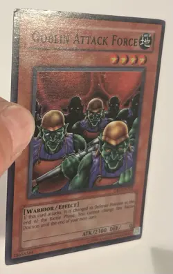 Yugioh Goblin Attack Force DB1-EN202 Super Rare MP - Image 2