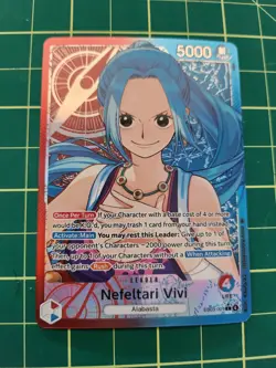 One Piece English - Nefeltari Vivi - Alt Art - EB03-001 - L - NM - Image 1