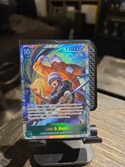One Piece TCG Law & Bepo ST24-004 Super Rare Green Starter Deck. NM. - Image 1