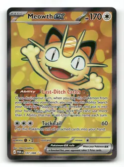 Meowth ex 107/088 - Perfect Order - Pokemon Card NM/M - Image 1