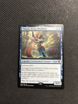MTG Wizards of the Coast Thassa, Deep-Dwelling Theros Beyond Death 071/254 NM - Image 2