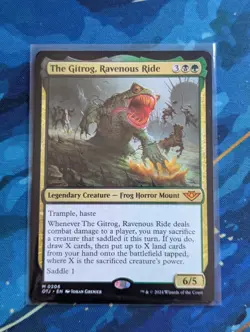 MTG The Gitrog, Ravenous Ride - NM - Outlaws of Thunder Junction - Image 1