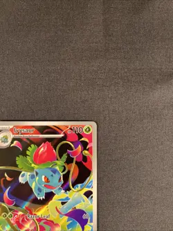 Ivysaur 134/132 Illustration Rare – Mega Evolution (ME01) Holo Pokemon Card NM - Image 4