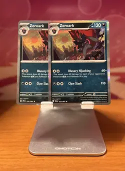 Pokemon Zoroark 32/64 Holo Rare Shrouded Fable Pokemon TCG Card - Image 1