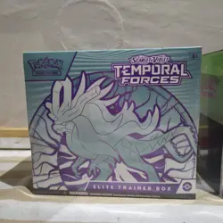 Scarlet & Violet Temporal Forces Elite Trainer Boxes (Pair) POKEMON Check Photos - Image 2