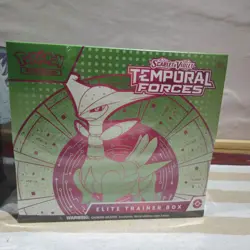 Scarlet & Violet Temporal Forces Elite Trainer Boxes (Pair) POKEMON Check Photos - Image 3