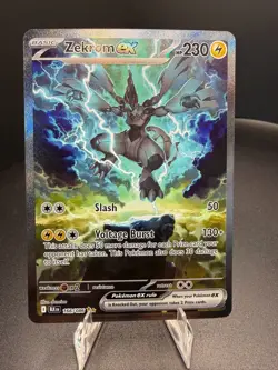Zekrom EX 166/086 Special Illustration Rare ⭐⭐ SV: Black Bolt Pokemon TCG - Image 1