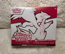 POKEMON CENTER EXCLUSIVE ETB White Flare Elite Trainer Box (Sealed) - Image 1