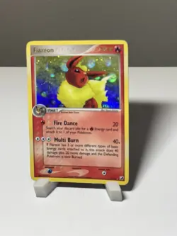 Pokemon TCG Flareon 5/115 EX Unseen Forces Reverse Holo Stamped 2005 HP-dmg - Image 3