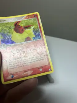 Pokemon TCG Flareon 5/115 EX Unseen Forces Reverse Holo Stamped 2005 HP-dmg - Image 5