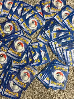 Vintage Pokemon Card Lot WOTC Bulk 205 Cards Base Set, Fossil, Jungle, Neo Era - Image 5