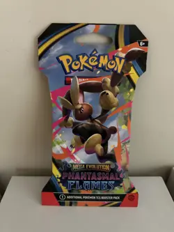 Pokemon Mega Evolution Phantasmal Flames Booster Packs Cover is Correct - Image 1
