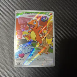 Charmander MEP 038 Pokemon First Partner Illustration Black Star Promo IN HAND - Image 1
