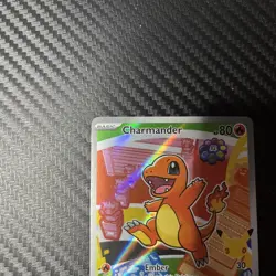 Charmander MEP 038 Pokemon First Partner Illustration Black Star Promo IN HAND - Image 2