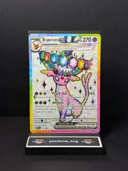 Pokemon Scarlet & Violet Promo Cards Espeon ex #175 - Image 1