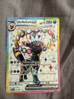 Pokemon TCG Umbreon EX 176 Black Star Promo Nm Near Mint Condition - Image 1