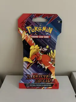 Pokemon Destined Rivals Booster Pack Cover is Correct will combine shipping - Image 1